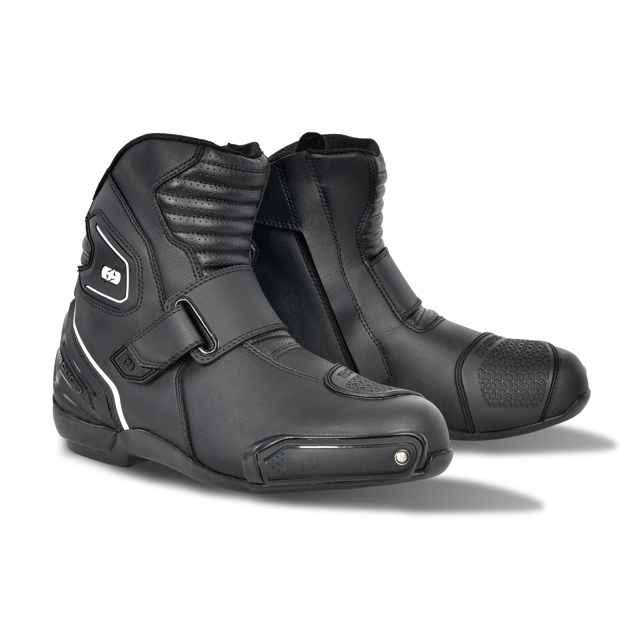 Oxford Omega Air Short MS Boot Blk/ Wht