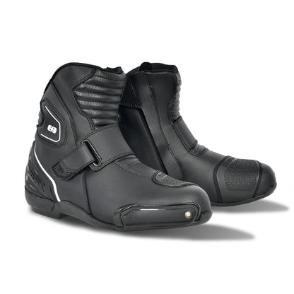 Oxford Omega Air Short Boots Black/ White