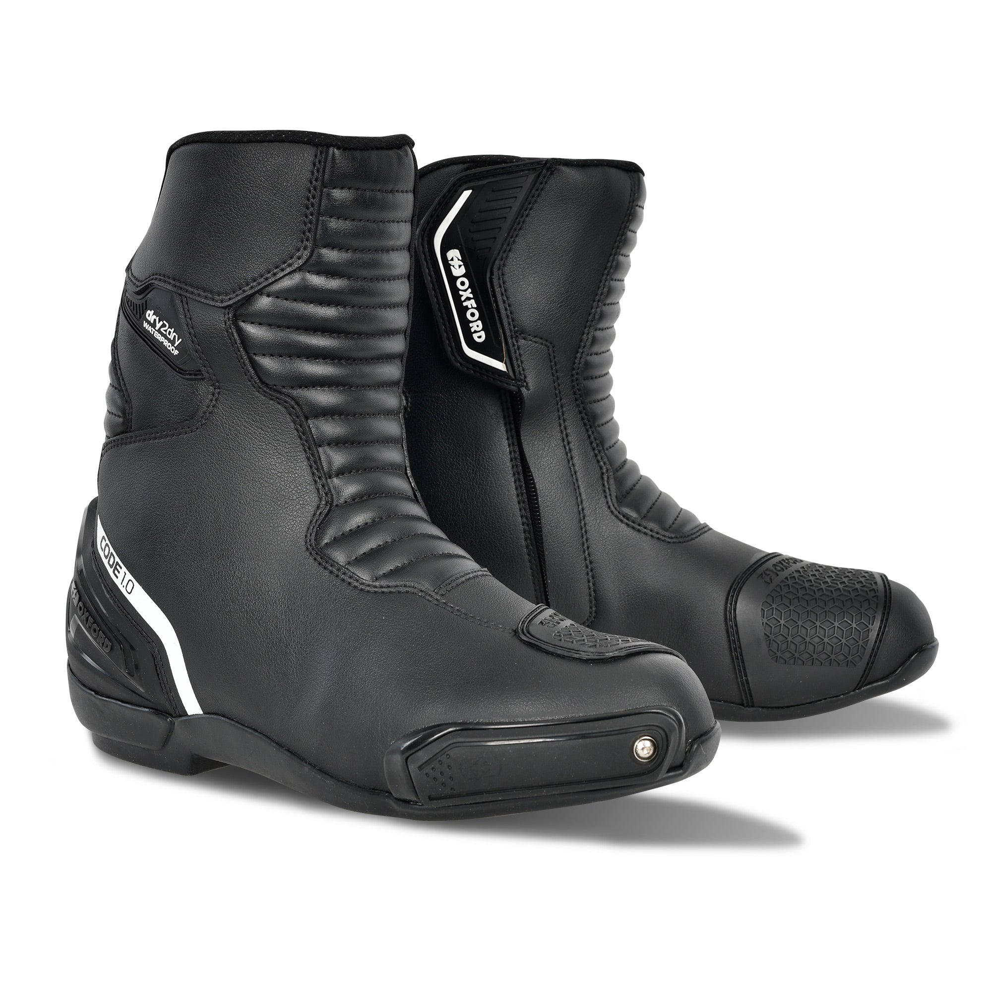 Oxford Code 1.0 Mid D2D Mens Boot - Black / Wht