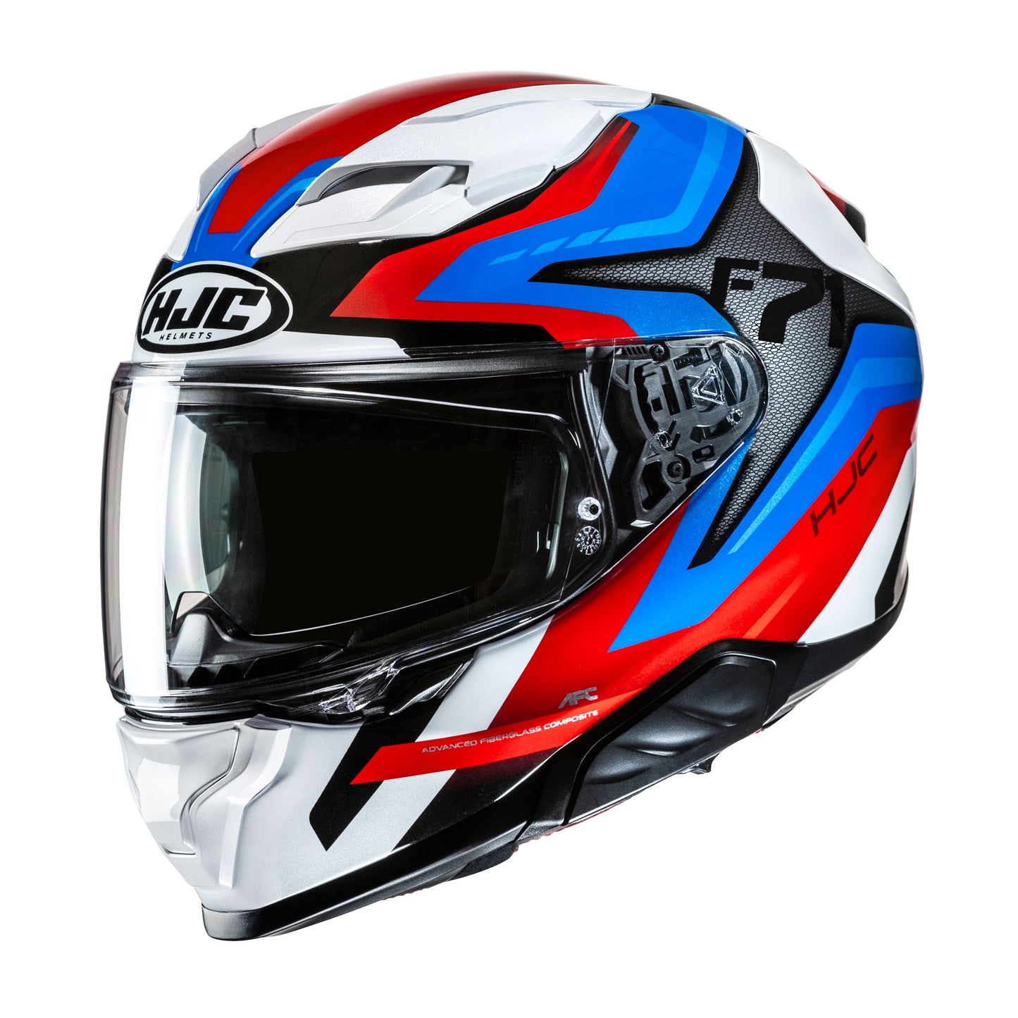 HJC F71 Fes MC21 White Blue Red