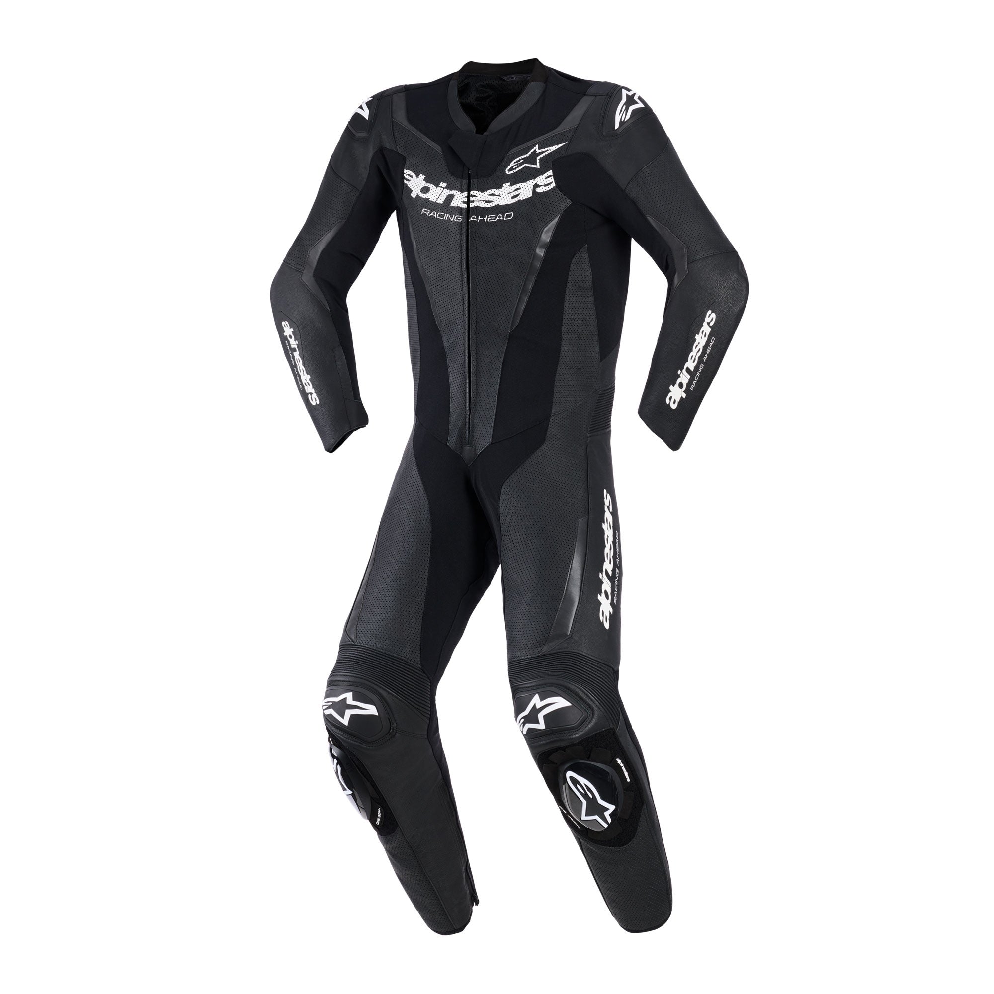 Alpinestars GP Force V2 Leather Suit 1 Piece - Black