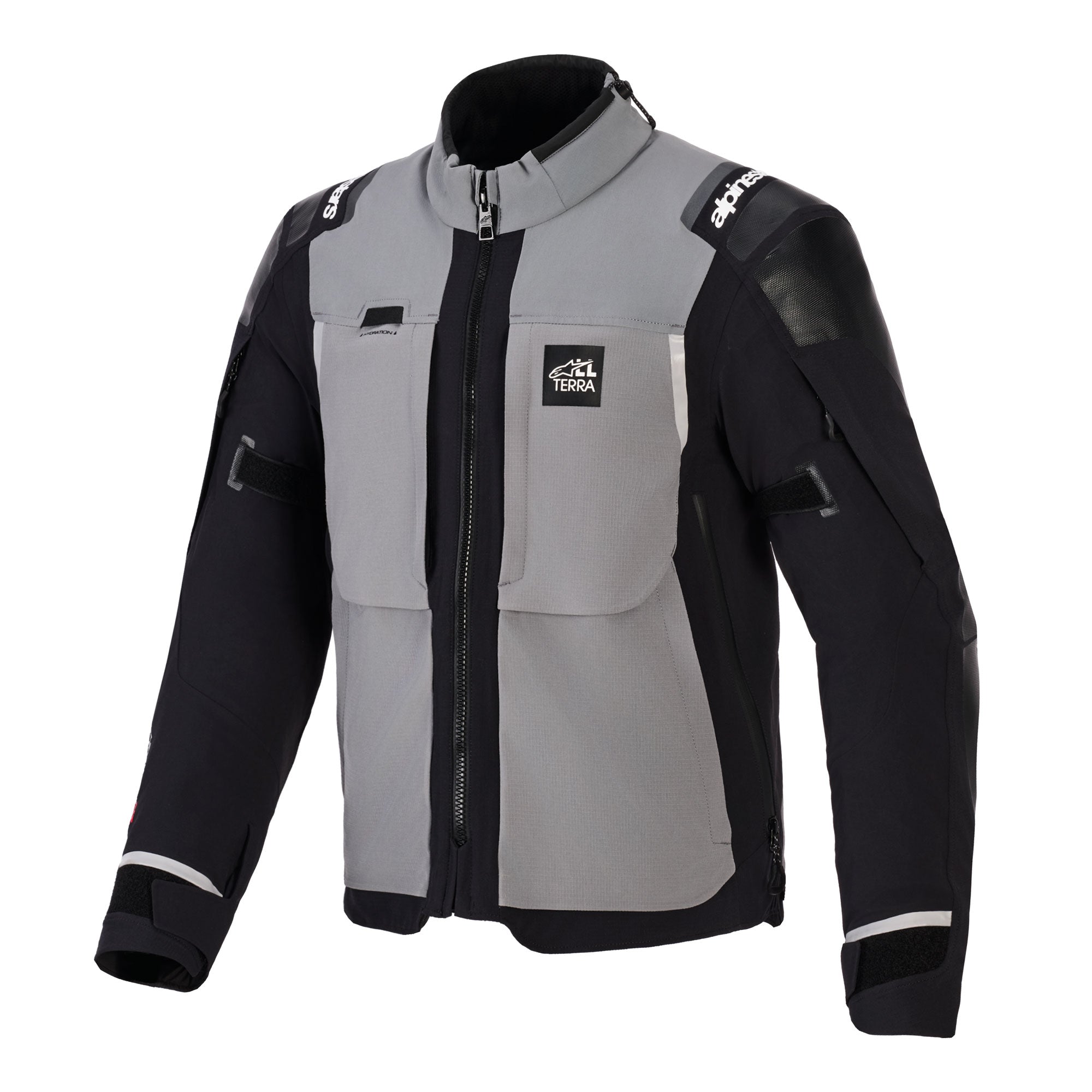 Alpinestars Andes Pro Drystar XF Jacket - Dark Grey / Black