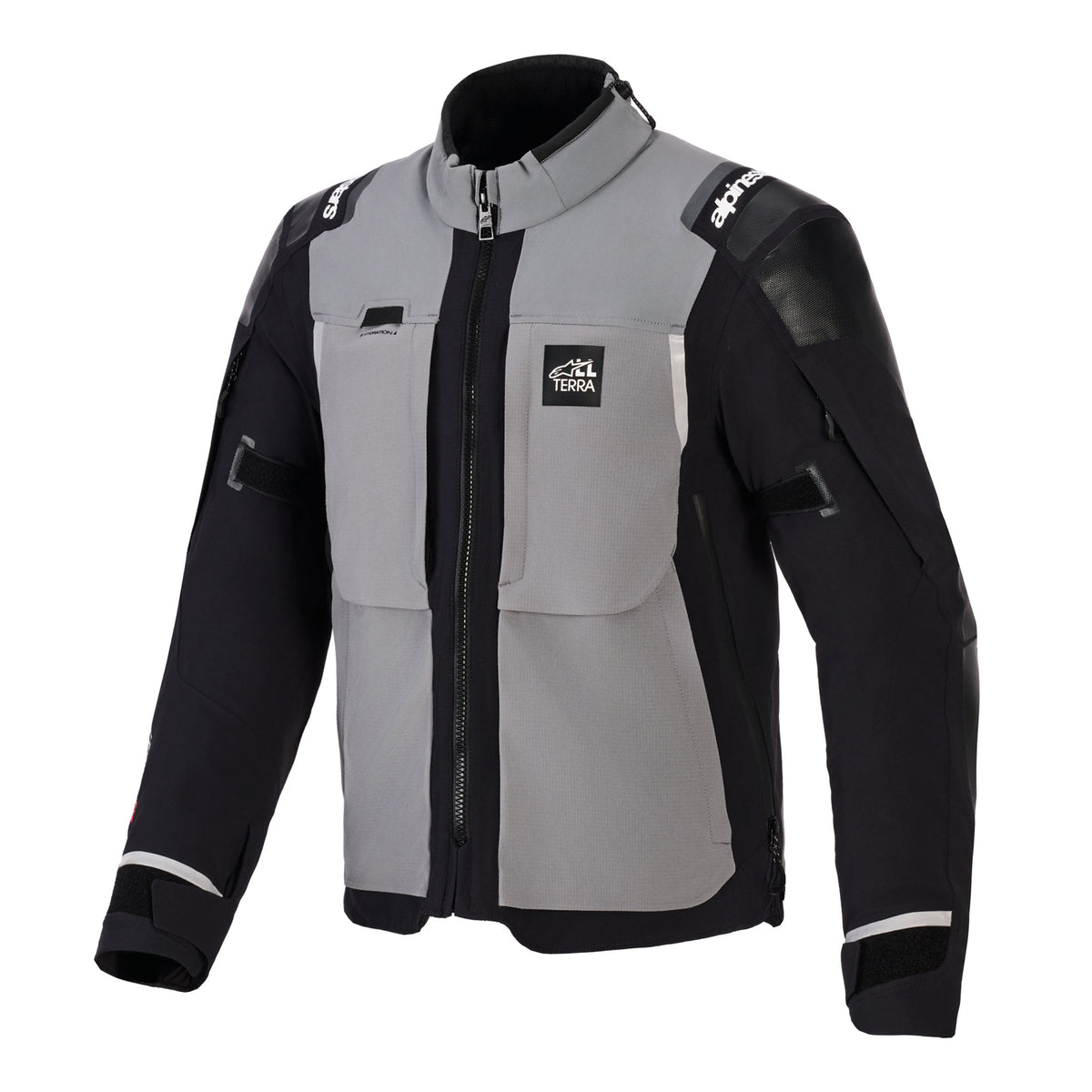 Alpinestars Andes Pro Drystar XF Jacket - Dark Grey / Black