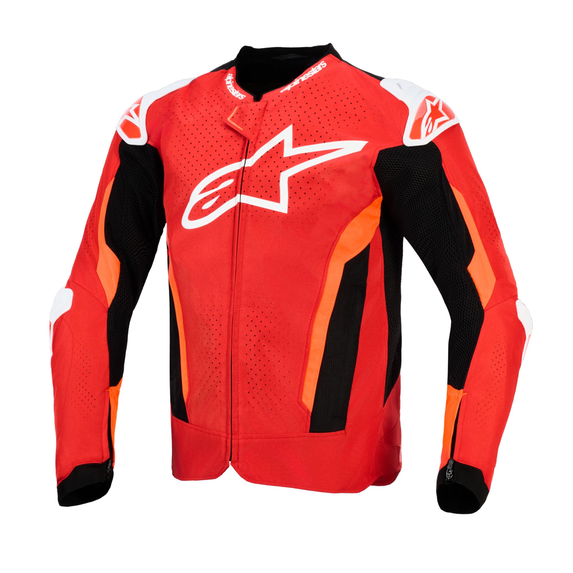 Alpinestars T-GP Air Jacket - Bright Red / Red Fluo