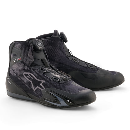 Alpinestars Celer Superair Vented Shoes - Black / Dark Grey