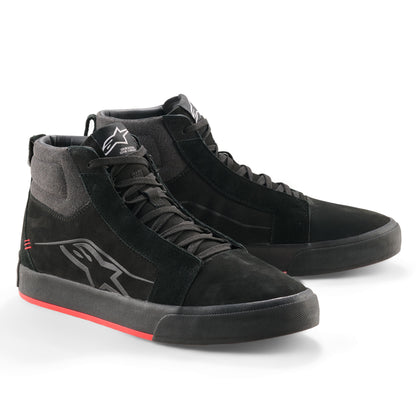Alpinestars Ride-63 Leather Shoes - Black / Bright / Red
