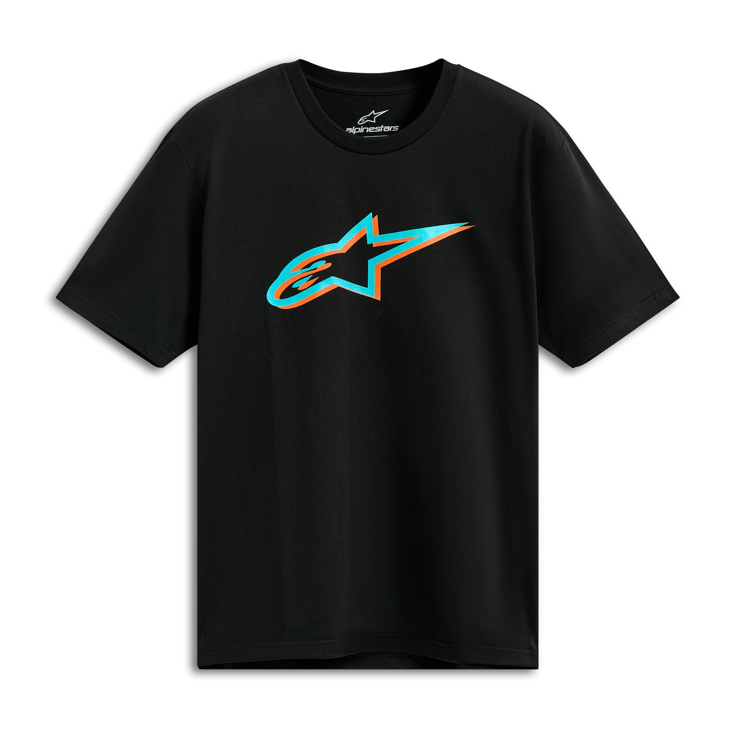 Alpinestars Ageless Shadow CSF Tee Black Turquoise  - Black Turquoise