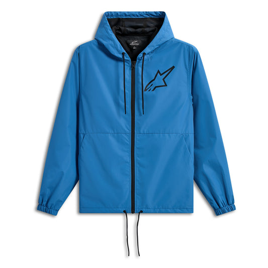 Alpinestars Speeder Chromium Windbreaker Jacket - Blue / Black