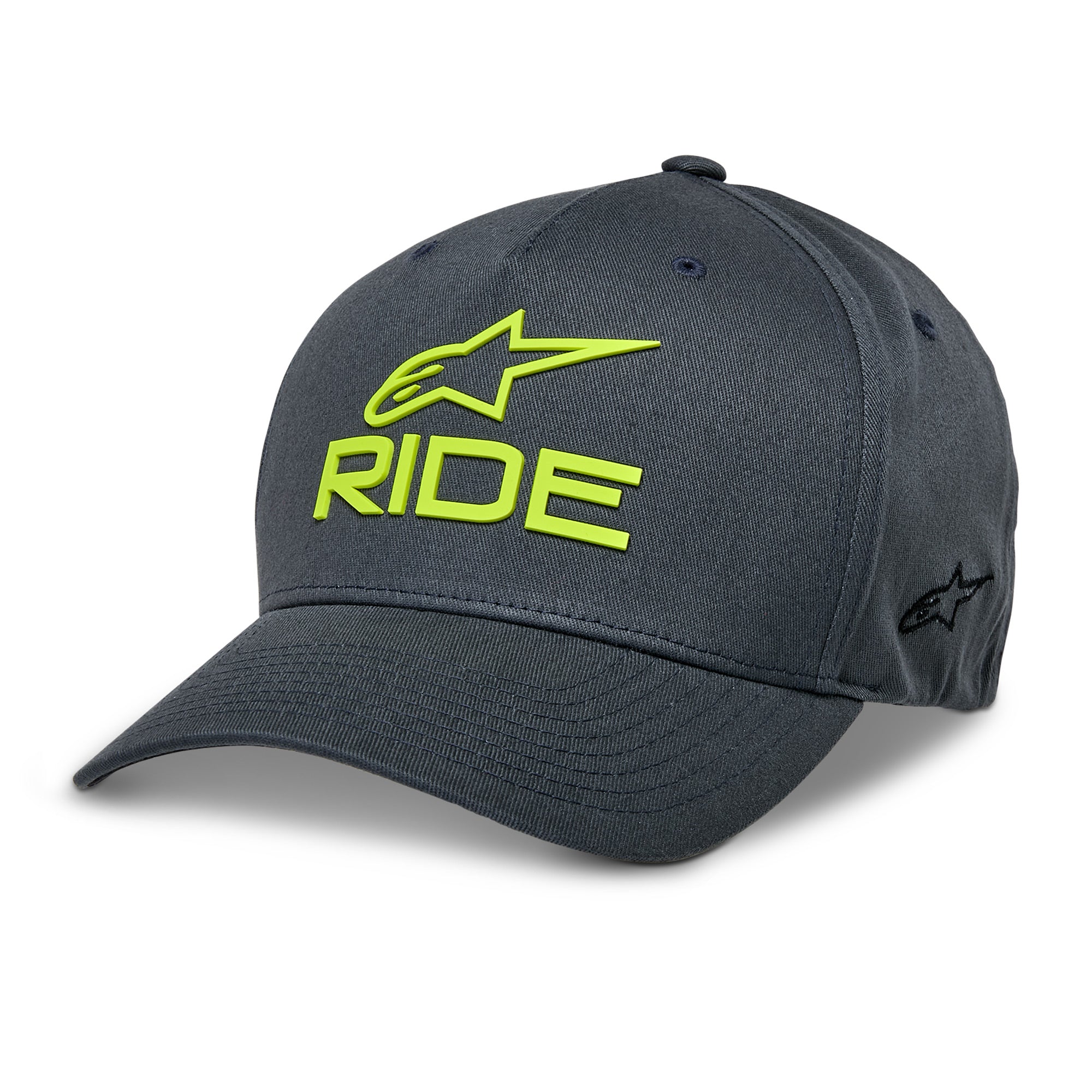 Alpinestars Ride Sonic Hat - Charcoal / Hi Vis Yellow