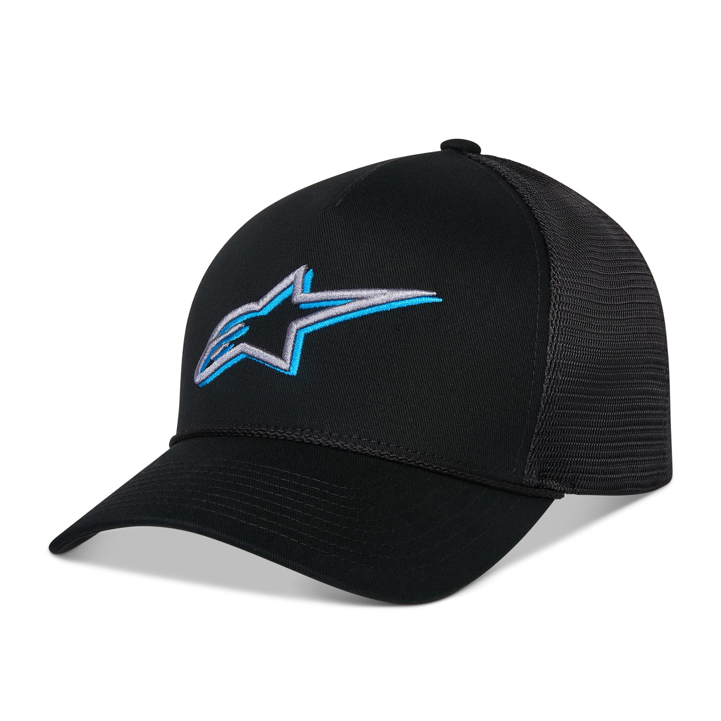 Alpinestars Ageless Shadow Trucker Hat Black Black - Black Black