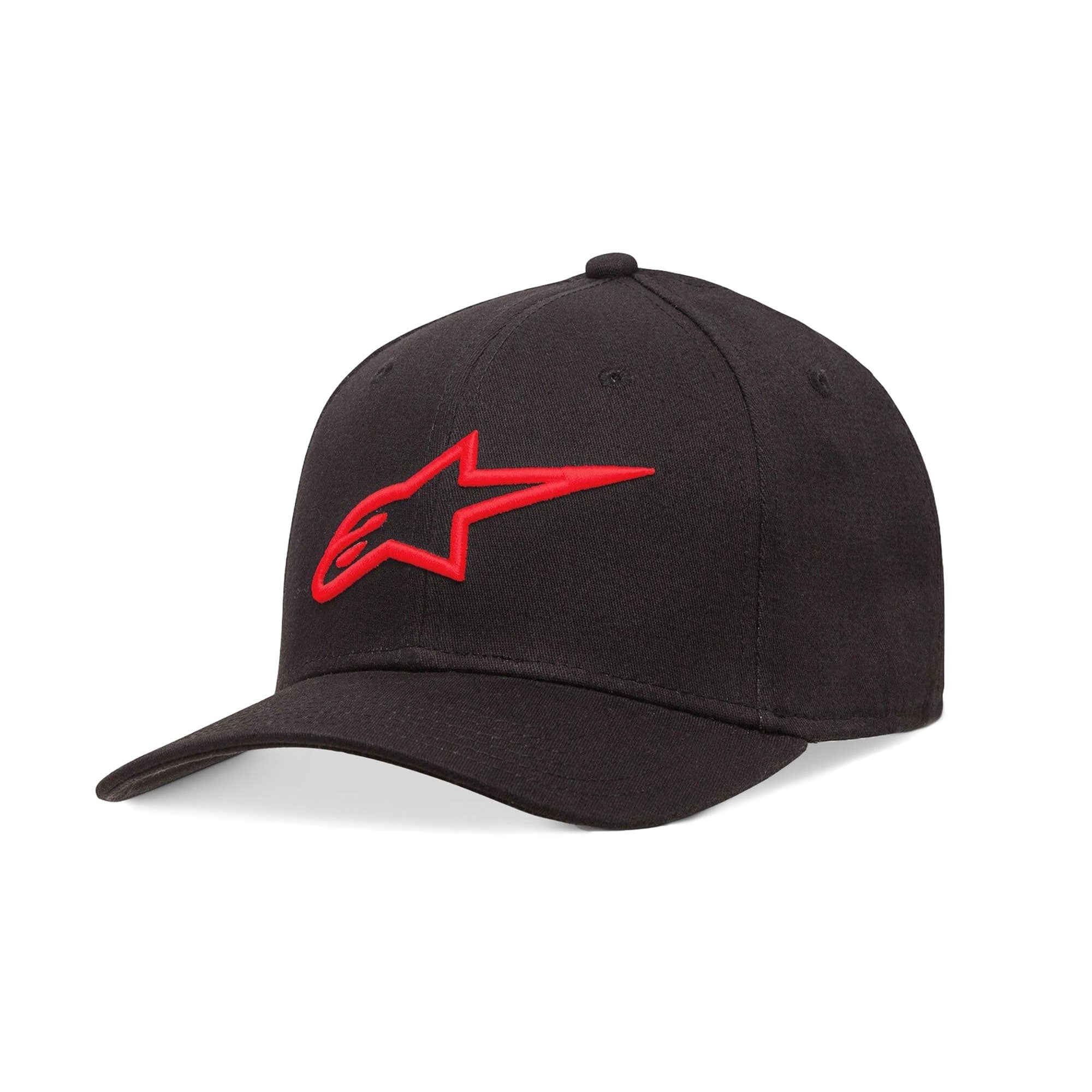Alpinestars Ageless Snapback Hat Black Red - Black Red