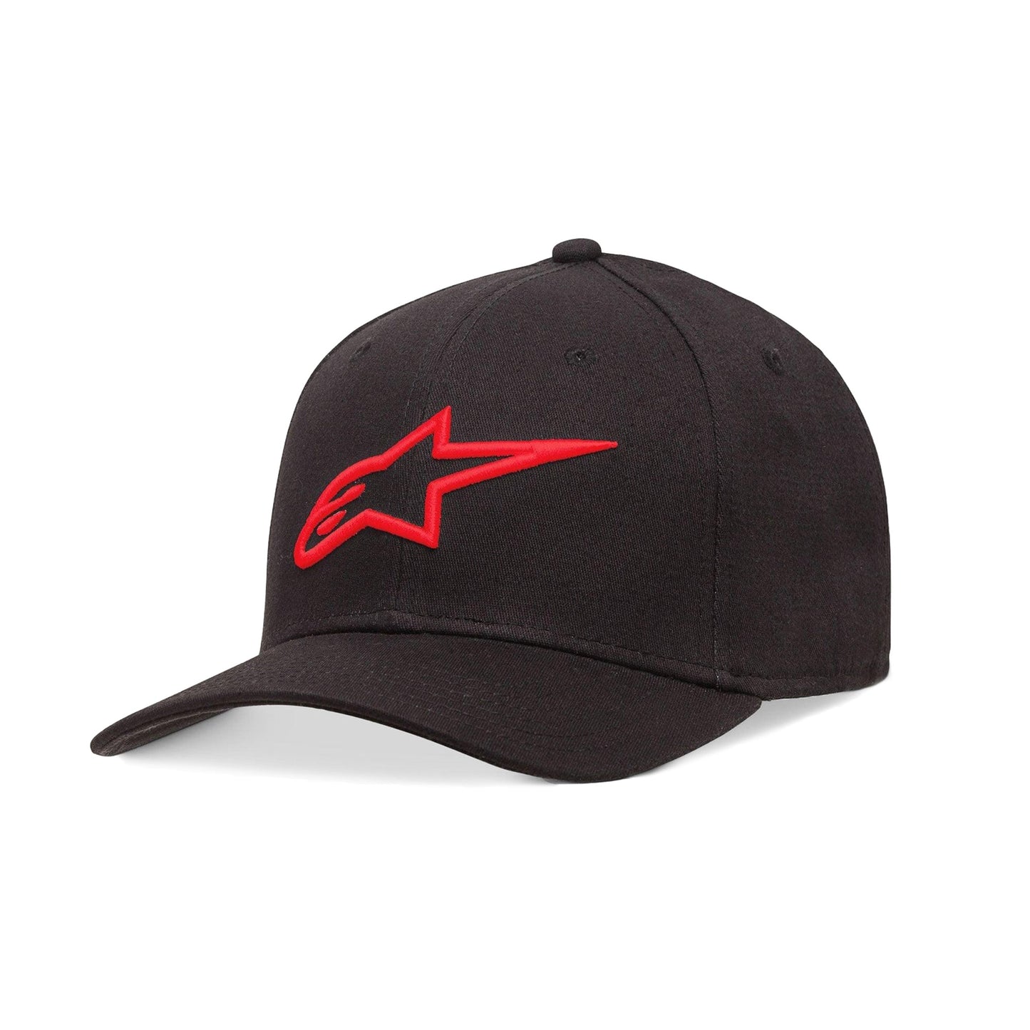 Alpinestars Ageless Snapback Hat Black Red - Black Red