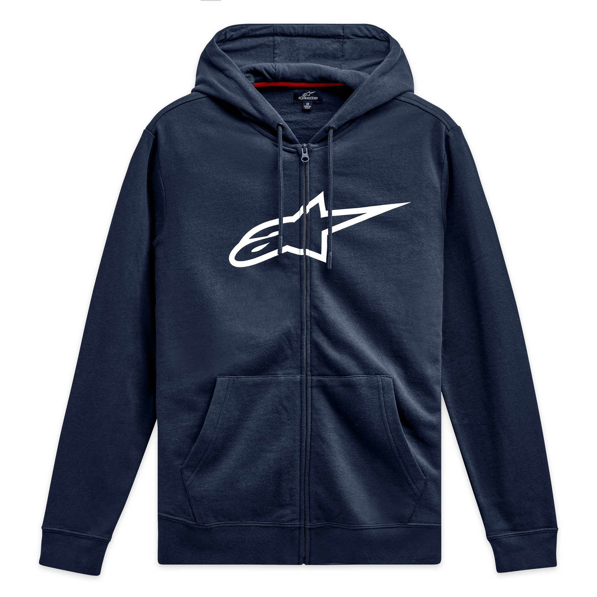 Alpinestars Ageless Zip Hoodie V3 Navy White  - Navy White