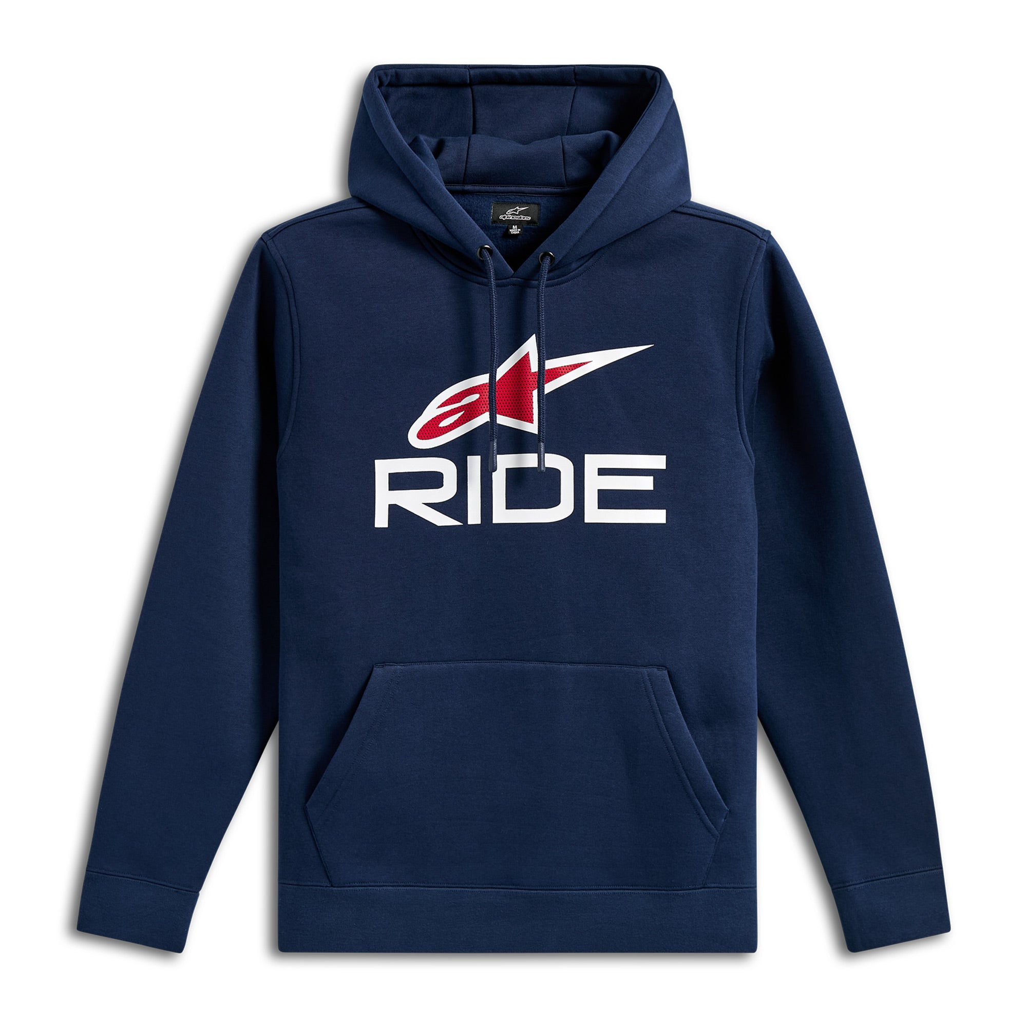Alpinestars Ride Hoodie V3 - Navy / White / Red