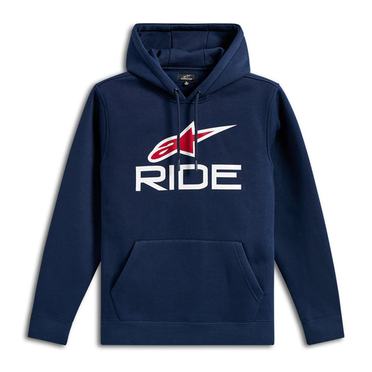 Alpinestars Ride Hoodie V3 - Navy / White / Red
