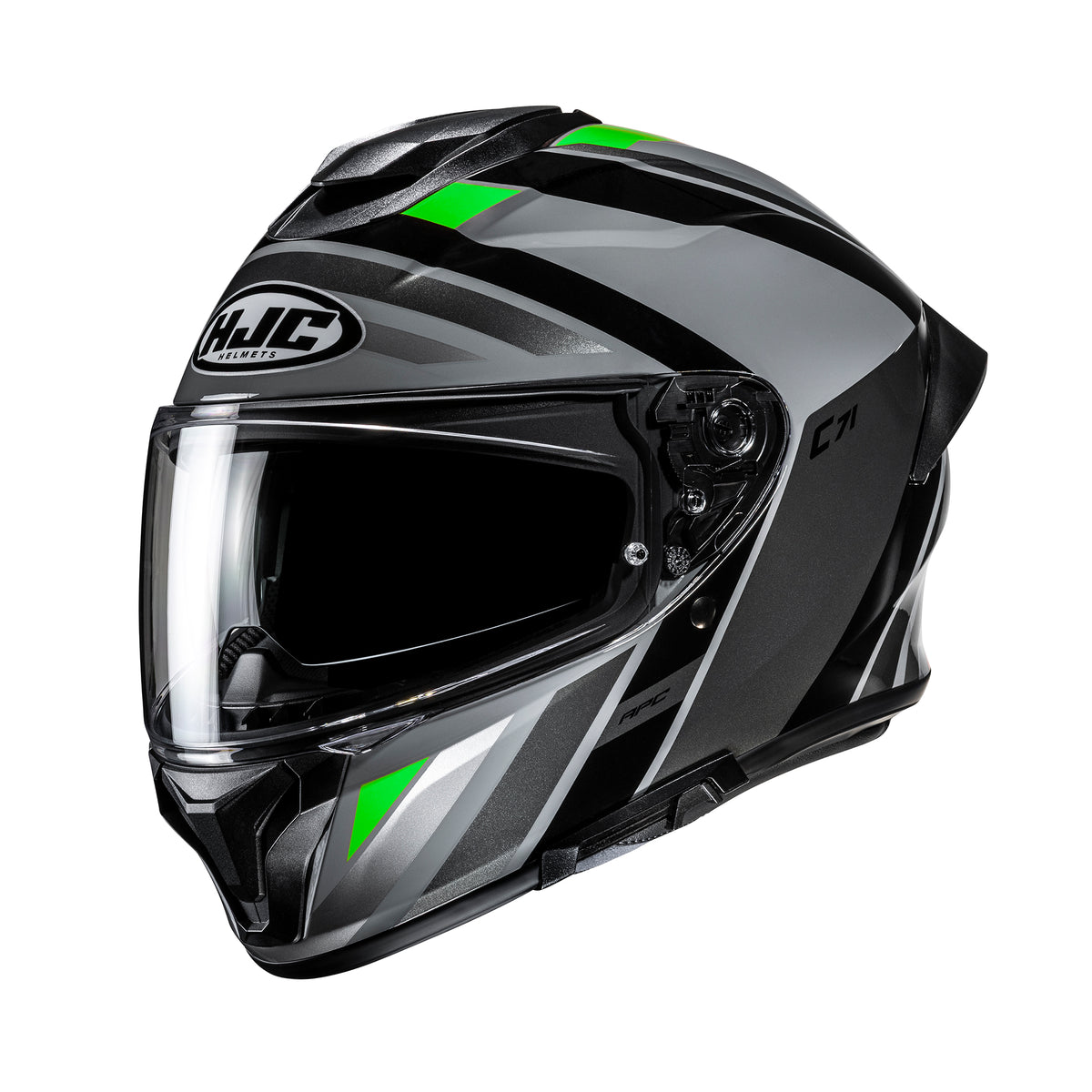 HJC C71 Faber MC4 Green