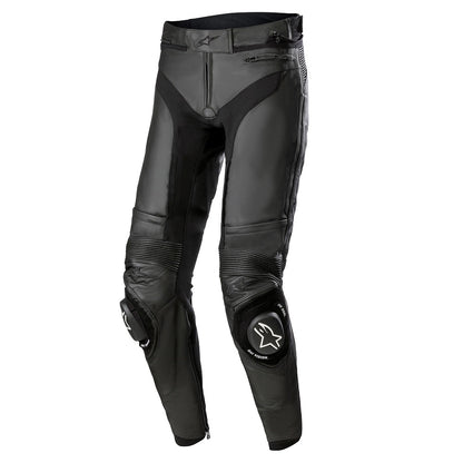 Alpinestars Missile V3 Leather Pants Short - Black / Black