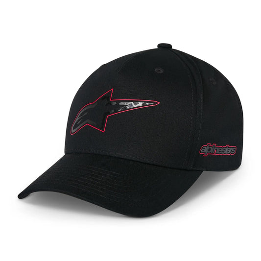 Alpinestars Carbon Fiber Snapback Hat Black - Black