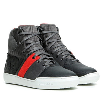 Dainese York Air Ladies Shoes 06d - Phantom / Red