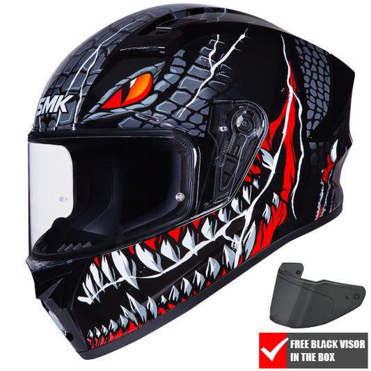 SMK STELLAR TAOTEI GL263 - BLACK / RED / WHITE