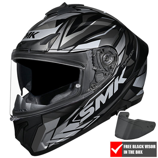 SMK Typhoon Rival MA266 - Black / Grey / Anthracite
