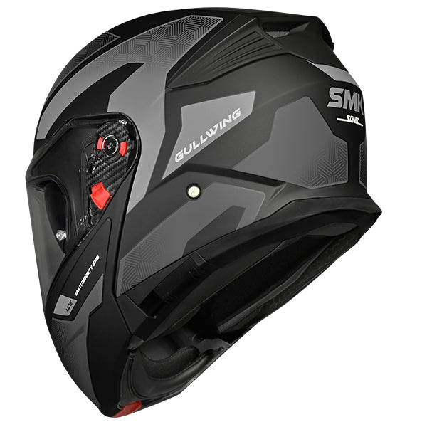 SMK GULLWING V2 SONIC MA266 - MATTE BLACK / ANTHRACITE