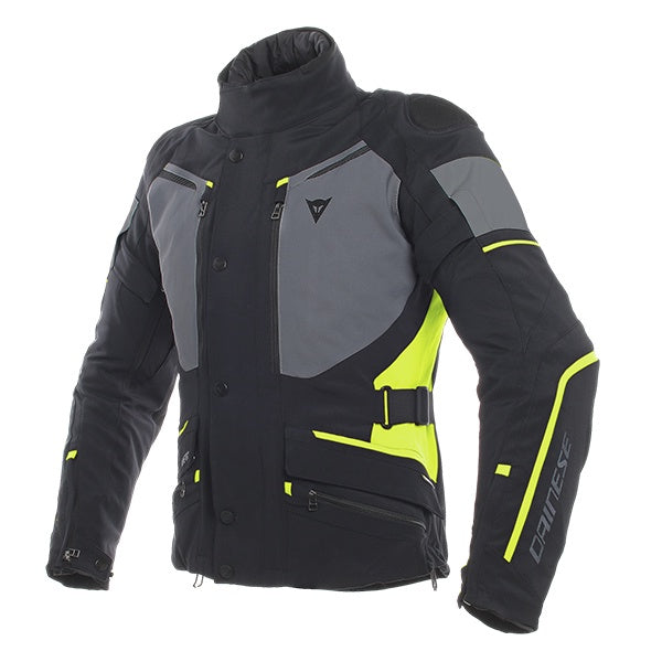 Dainese Carvemaster2 Gtx Jacket U41 Black/ebony/fluo-yellow - Black/Ebony/Fluo-yellow