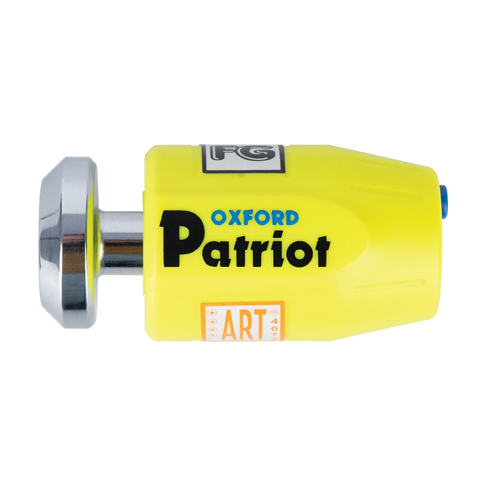 Oxford Alpha XD14 Disc Lock (14mm Pin) Yellow