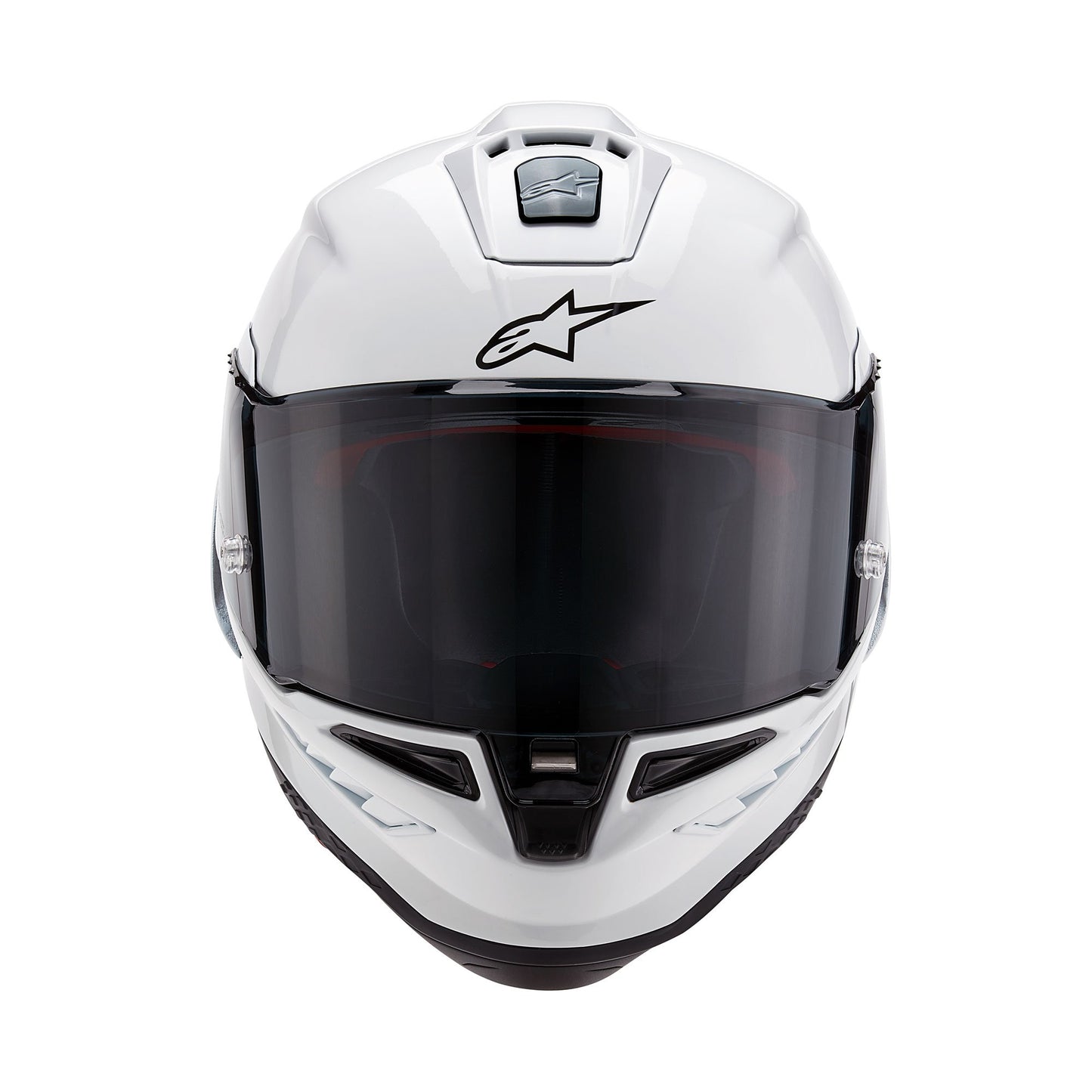 Alpinestars Supertech R10 Solid ECE 2206 Fim - White Gloss / Black Matt
