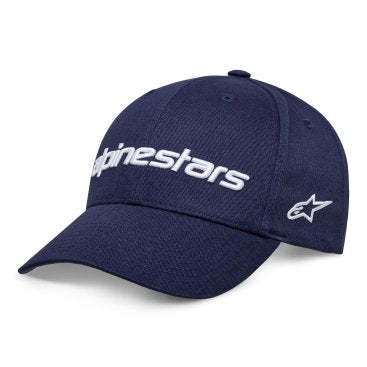 Alpinestars Linear Wordmark 2.0 Hat Navy White