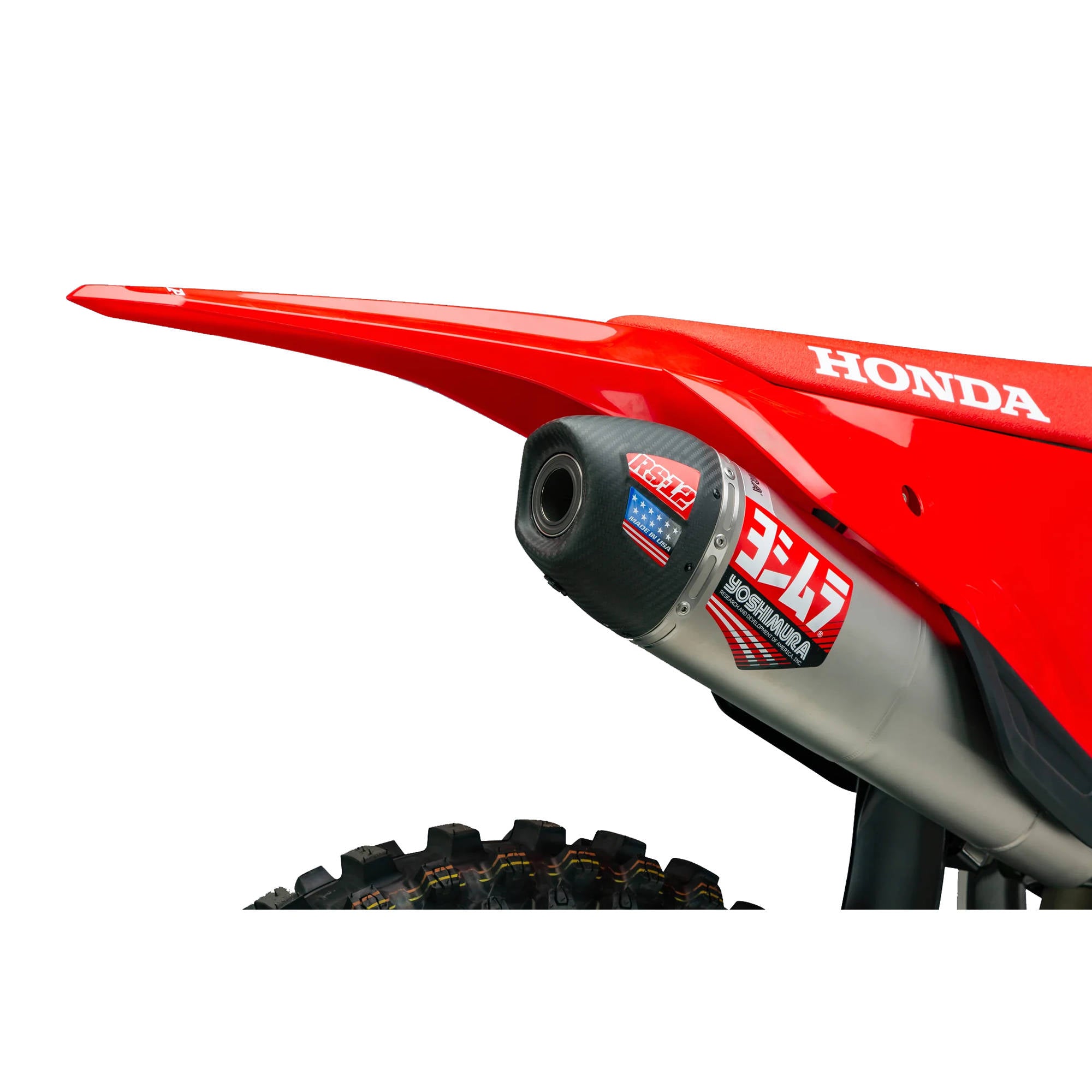 Yoshimura RS-12 Full Exhaust System S.Steel CRF450R 21-24