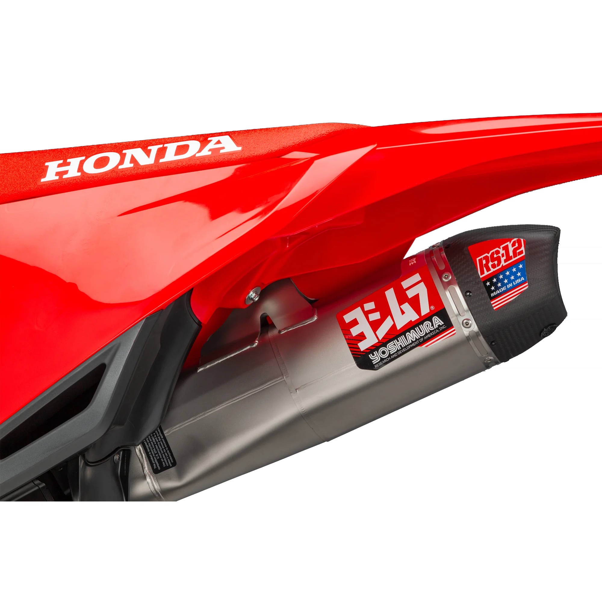 Yoshimura RS-12 Full Exhaust System S.Steel CRF450R 21-24