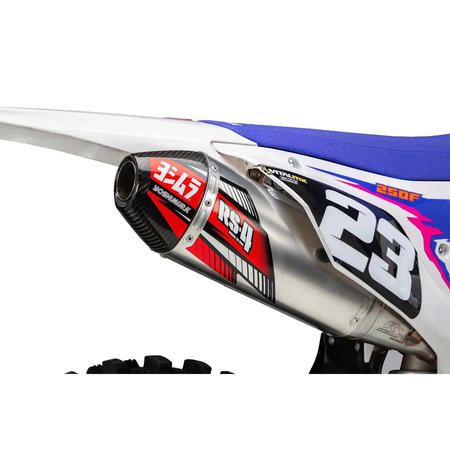 Yoshimura RS-4 Slip On YZ250F 24