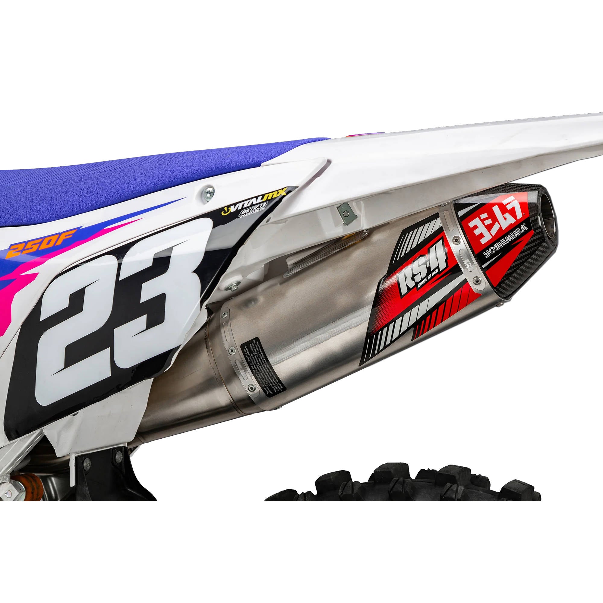 Yoshimura RS-4 Slip On YZ250F 24