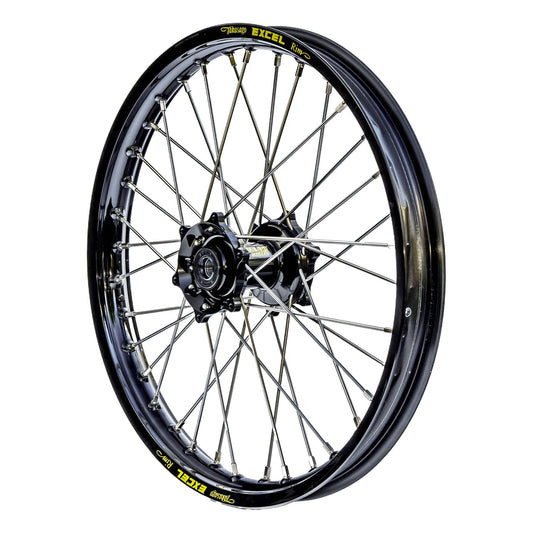 Haan A60 Complete Rear Wheel 19 x 2.15 KX250 / KXF450 - Black Rim / Magnesium Hub