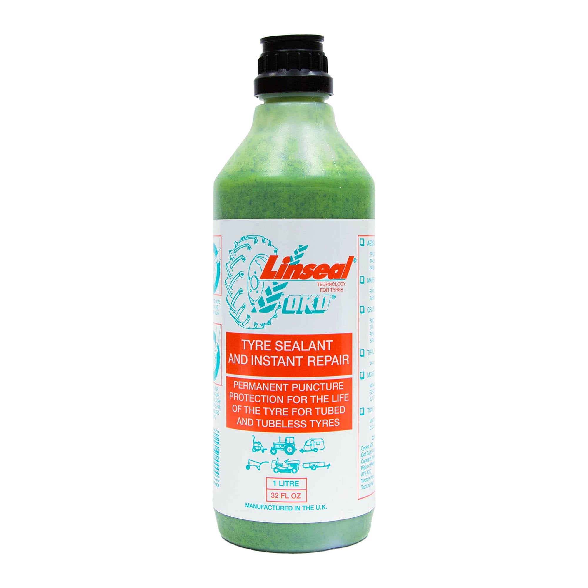 Linseal Tyre Sealant / Repair 1 Litre