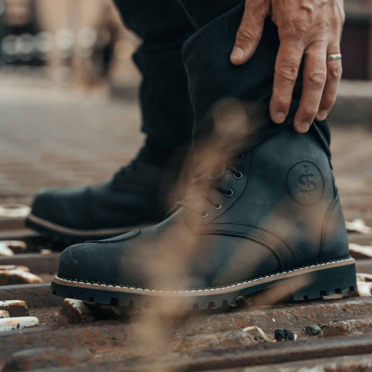 Spada Pilgrim Grande Rev.2 CE WP Boots Distressed Black