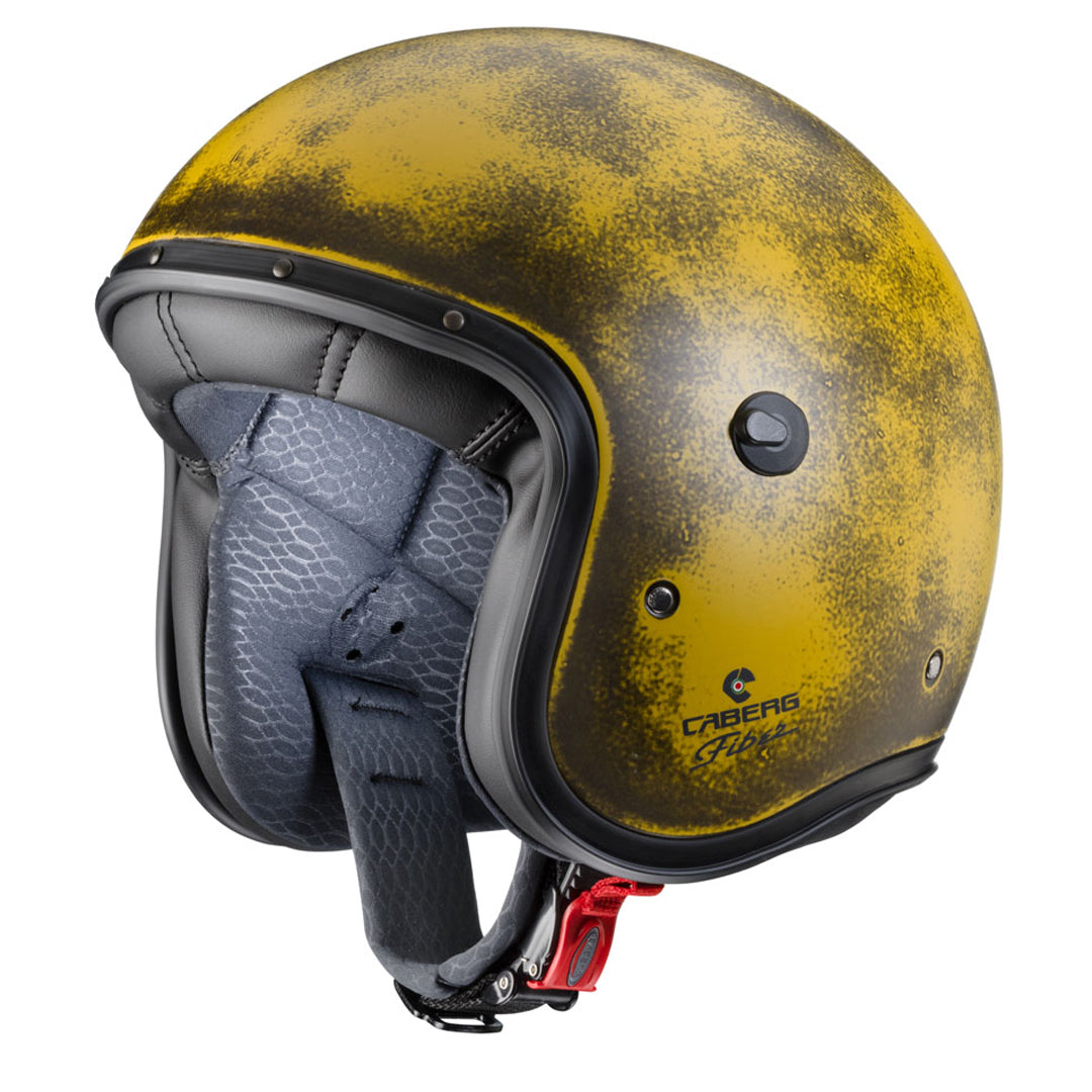CABERG Freeride Yellow Brushed Helmet