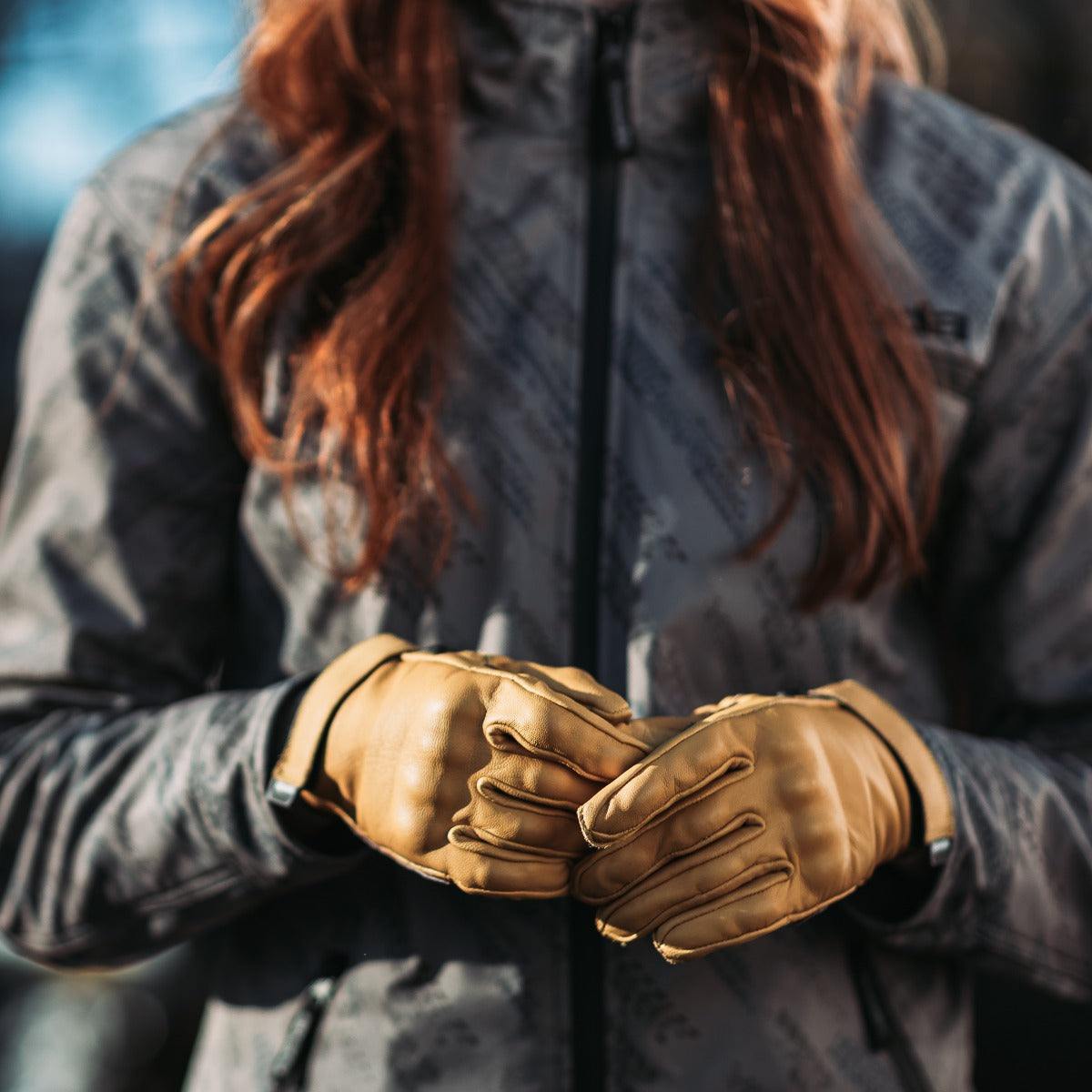 Spada Wyatt CE Leather Gloves Tan