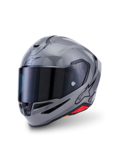 Alpinestars S R7 Solid Helmet - Grey / Glossy