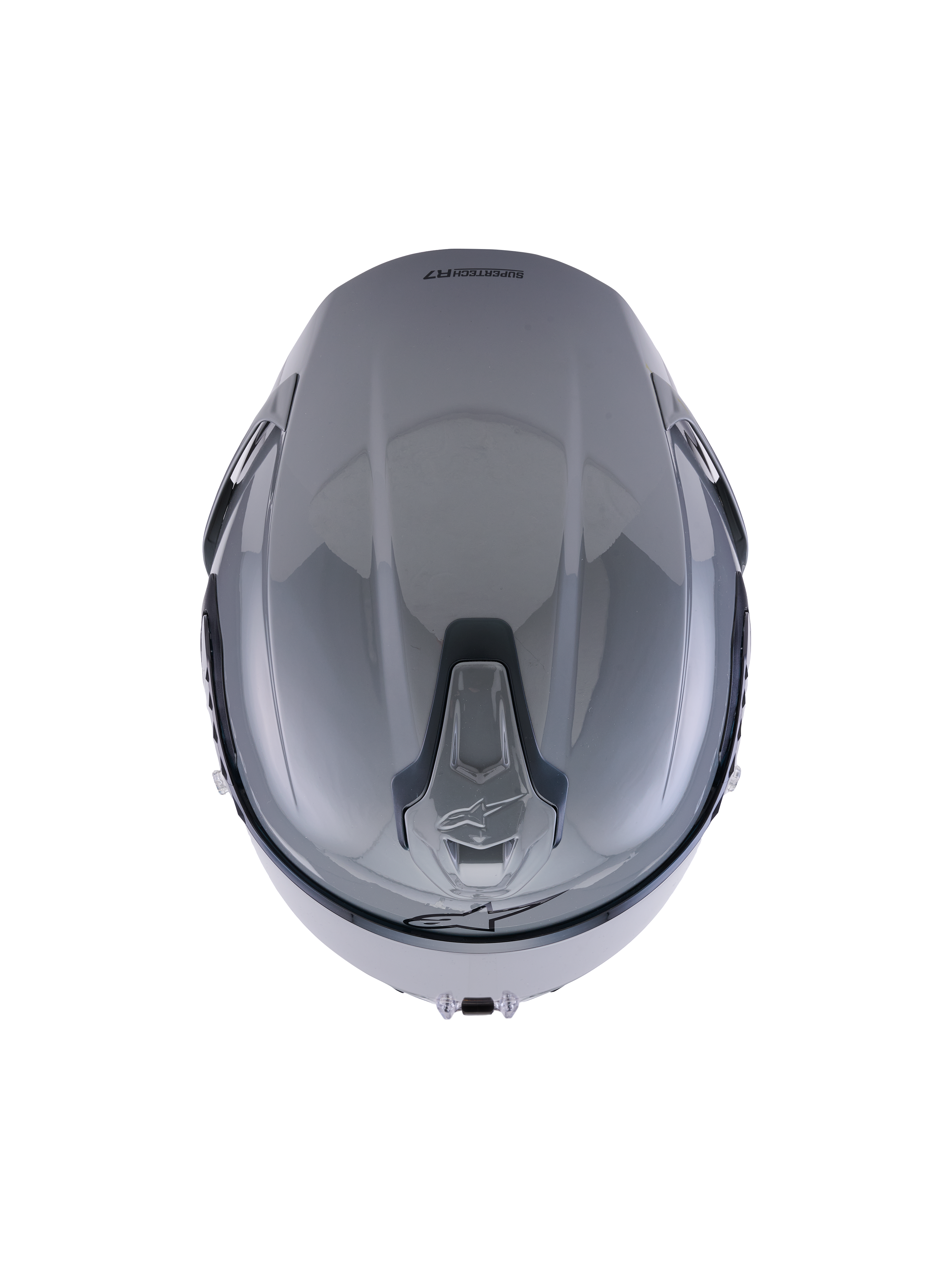 Alpinestars S R7 Solid Helmet - Grey / Glossy