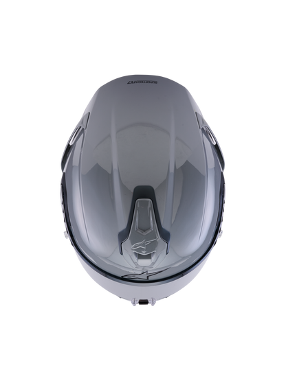 Alpinestars S R7 Solid Helmet - Grey / Glossy
