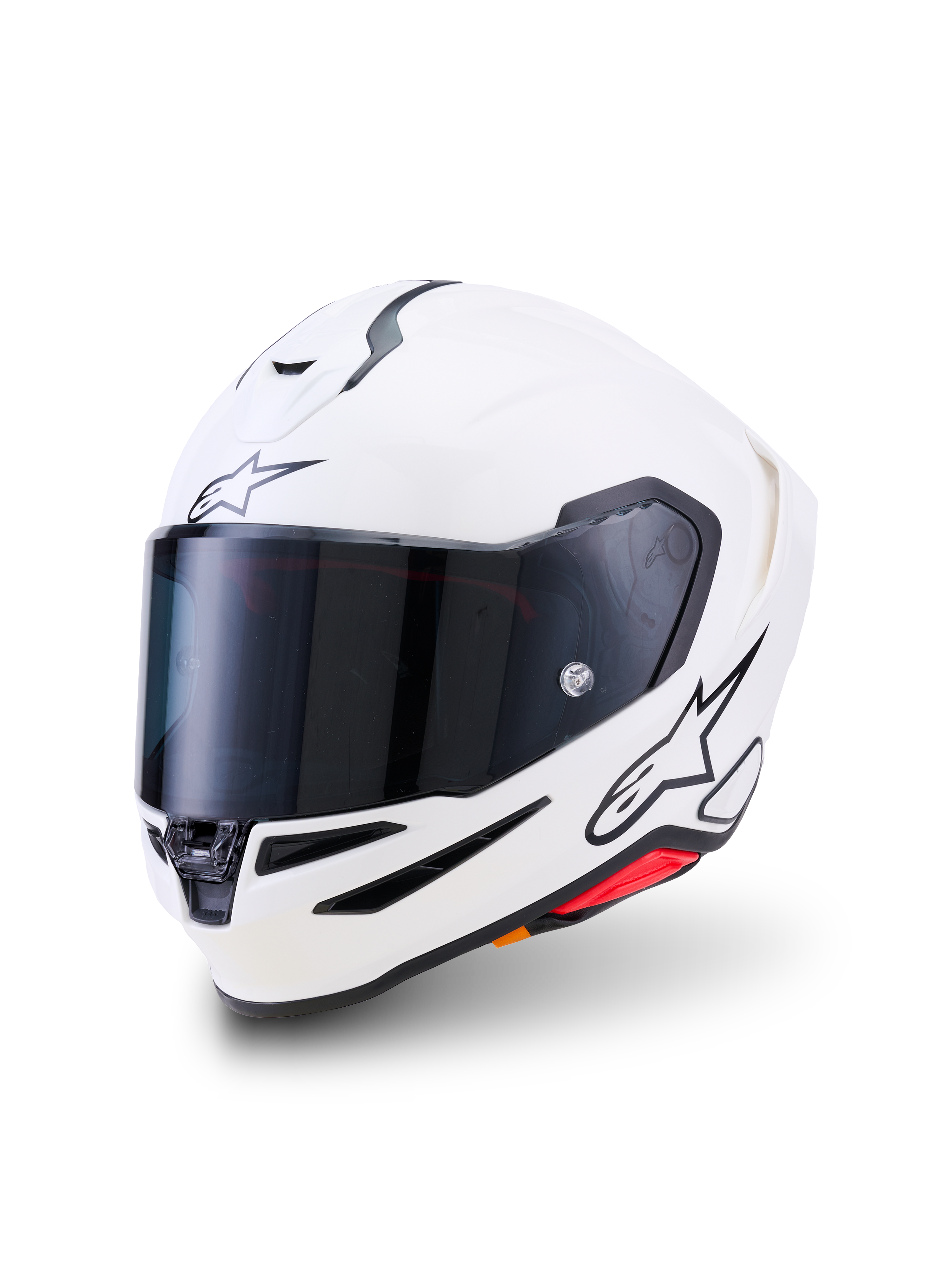 Alpinestars SR7 Solid Helmet - White Glossy