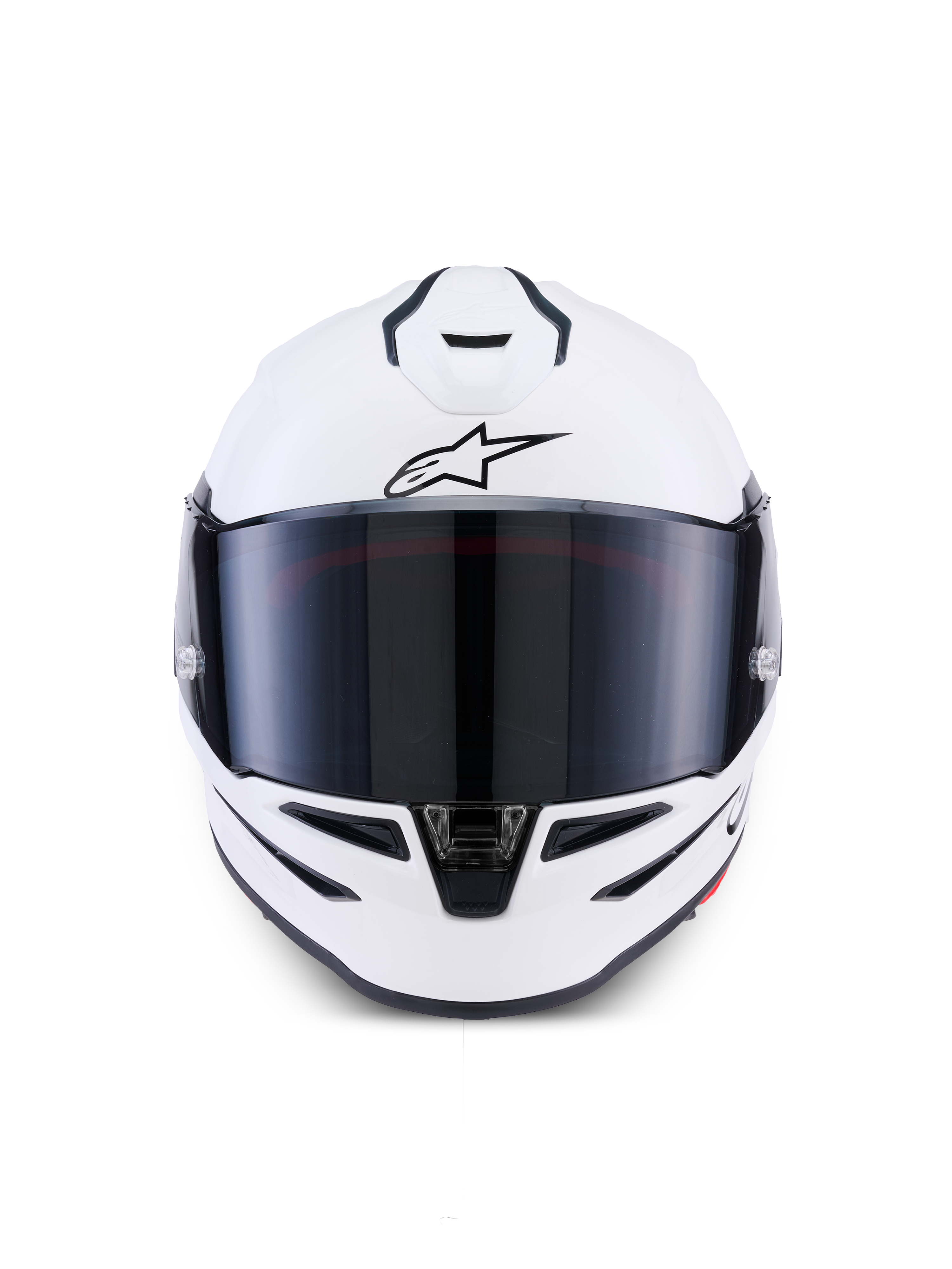 Alpinestars S R7 Solid Helmet - White / Glossy