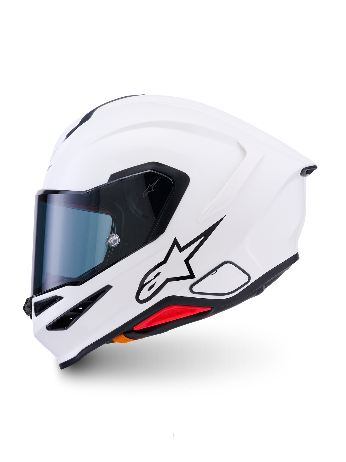 Alpinestars S R7 Solid Helmet - White / Glossy