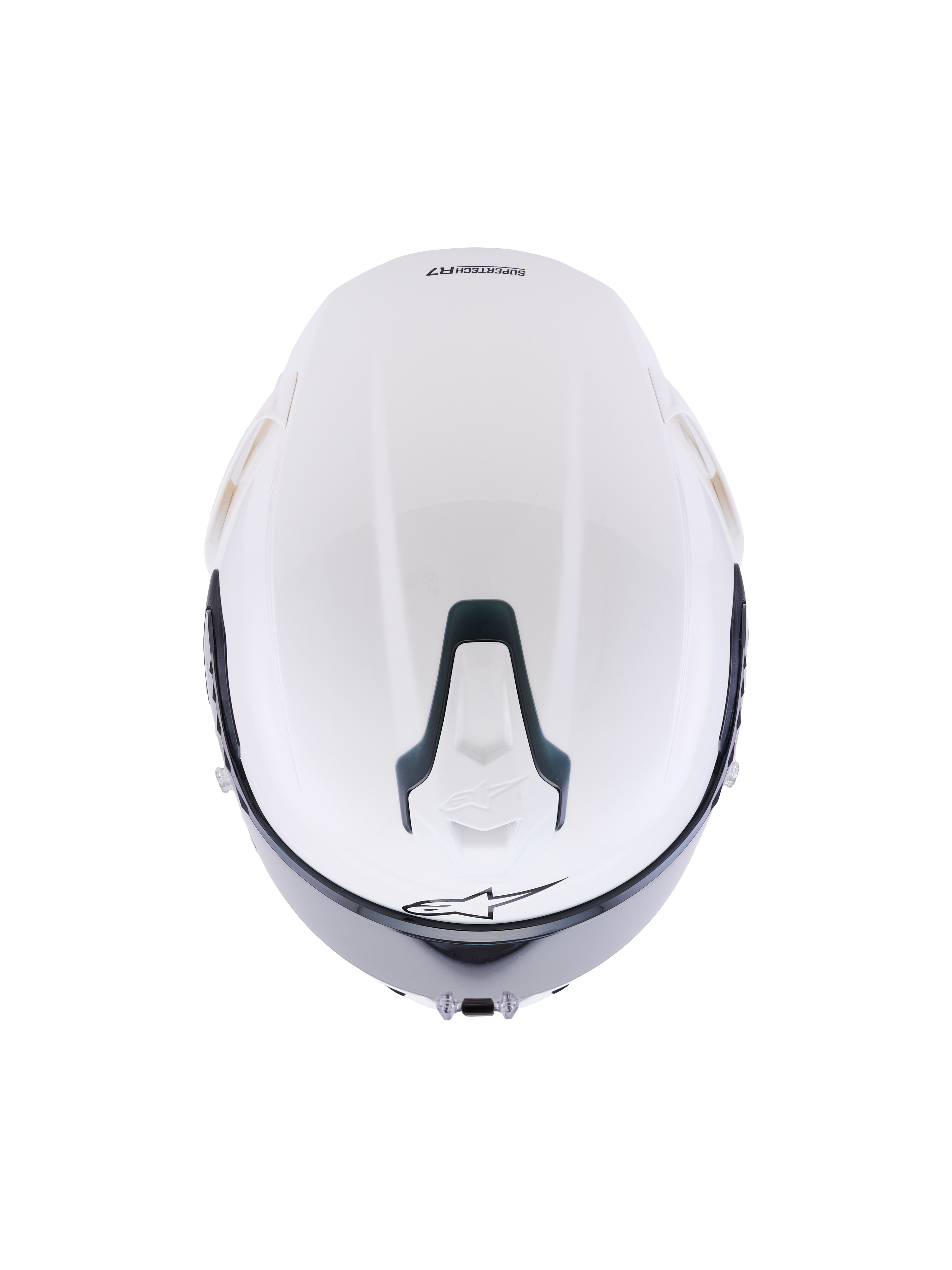 Alpinestars S R7 Solid Helmet - White / Glossy