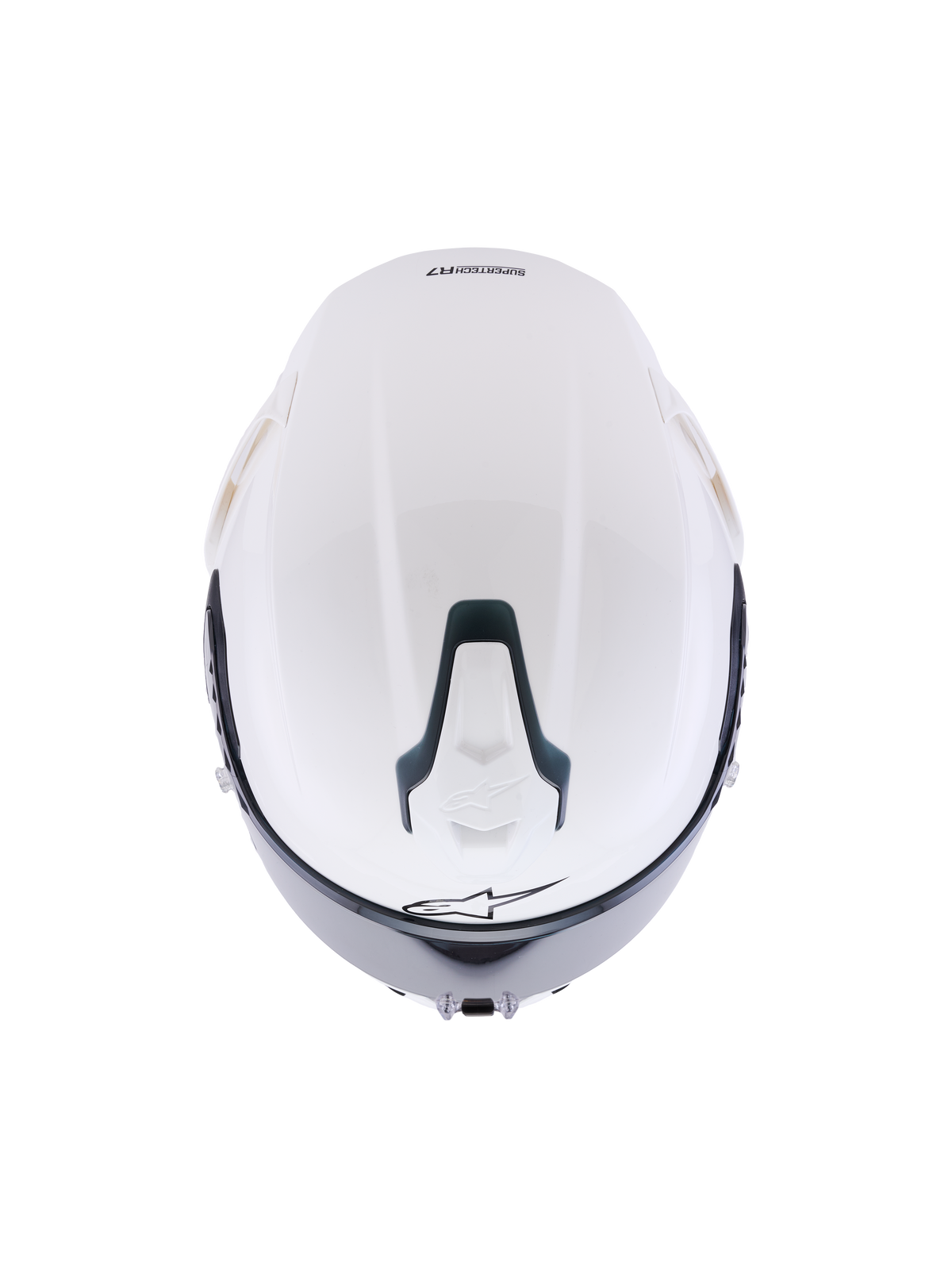 Alpinestars S R7 Solid Helmet - White / Glossy