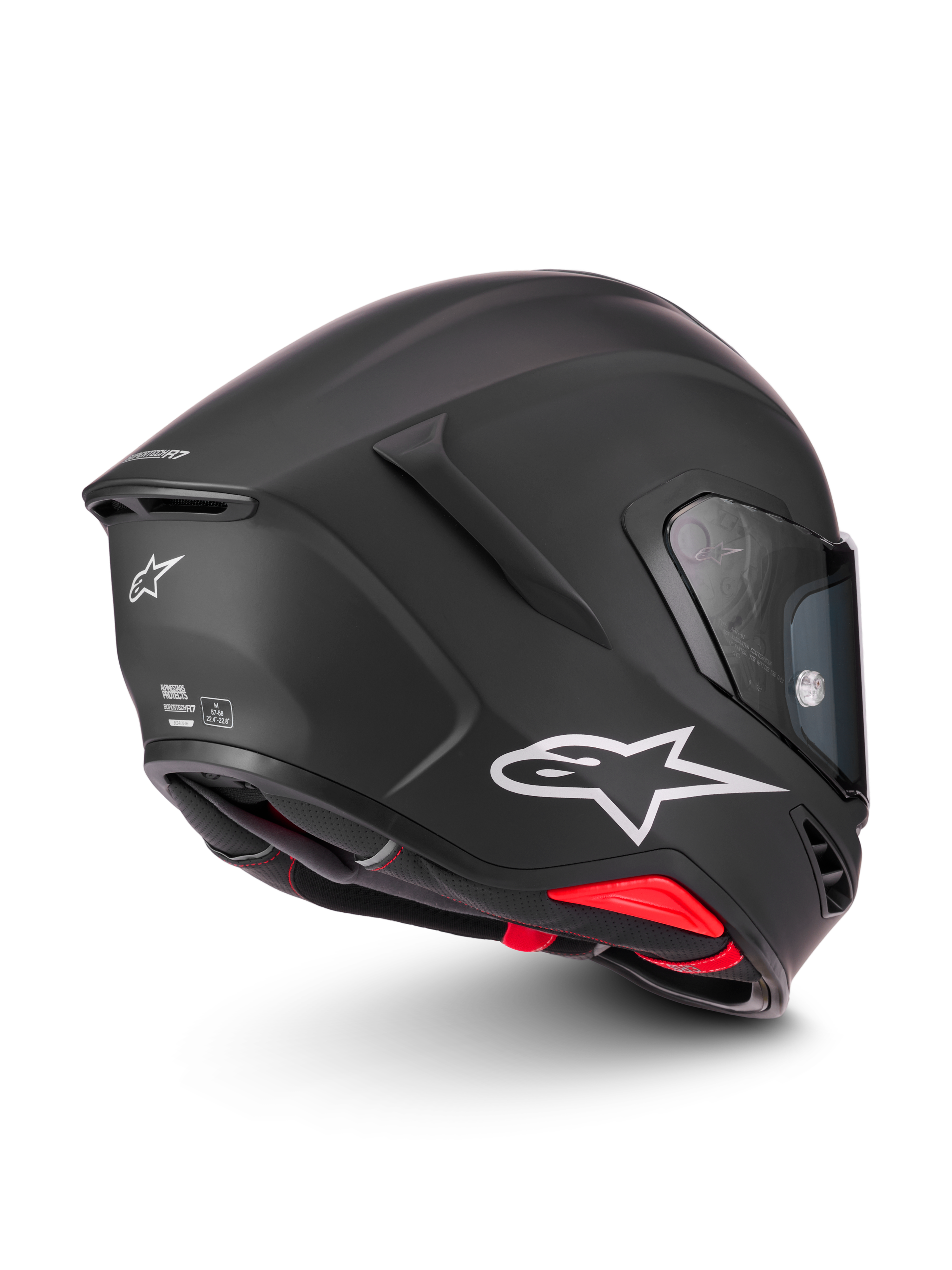 Alpinestars S R7 Solid Helmet - Black / Matte