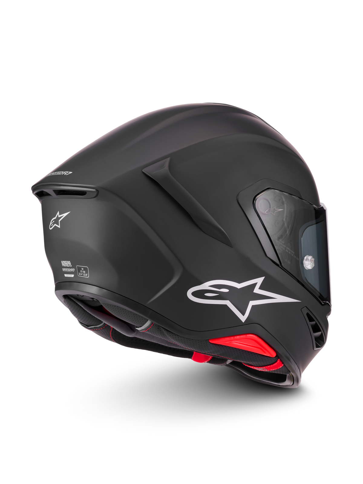 Alpinestars S R7 Solid Helmet - Black / Matte
