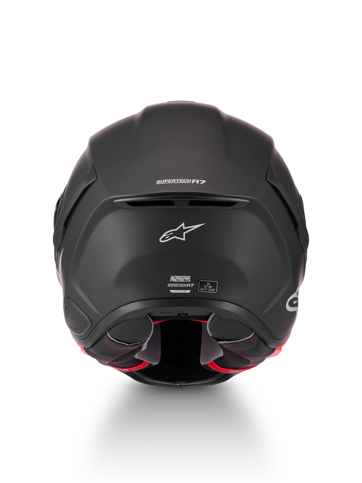 Alpinestars S R7 Solid Helmet - Black / Matte